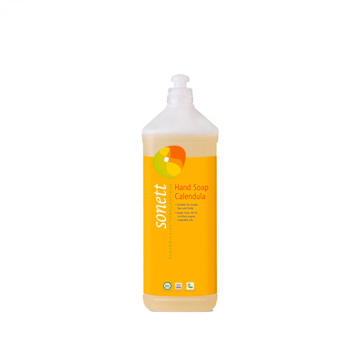 Sonett - Flytande Tvål Ringblomma 1000 ml i gruppen Hygien / Tvål & Deo / Tvål flytande hos Rekoshoppen.se (999050)